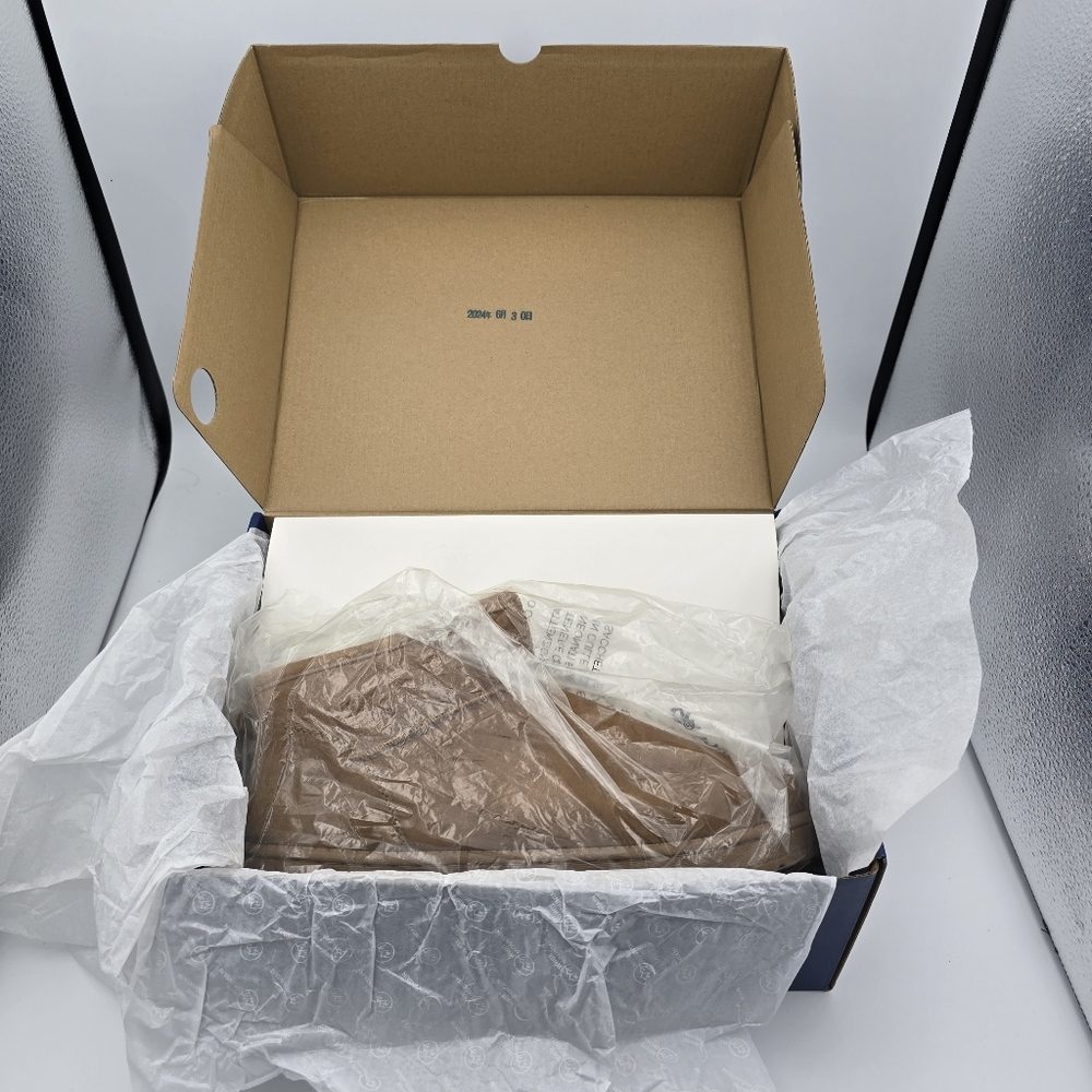 NIB White Mountain Inspo Leather & Faux Fur Ankle Booties, Whiskey/Suede, Sz. 10 - Picture 16 of 16